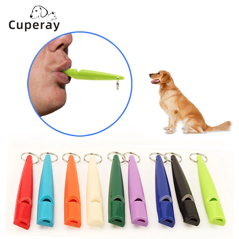 5pcs/set Dog Training Whistle To Stop Barking Bark Control for Dogs Training Deterrent Whistle Key Chain Pet Flute Dog dog whistle