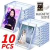 1/2/3/5/10Pcs HD Magnetic Card Sleeve for Kpop Idol Photo Card Protector Magnet Clear Case for Baseball Sports Photo Card Cover 1