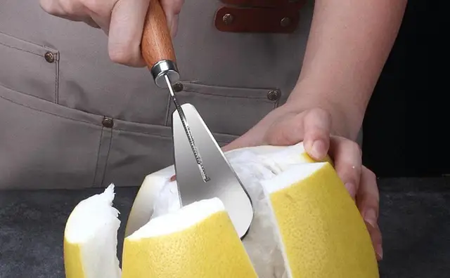 BENEKIY Grapefruit Knife Stainless Steel Slicer Cutter Peeler Remover  Opener Humanized Design Handle Fruit Tools Kitchen Gadget Double Serrated  Blade