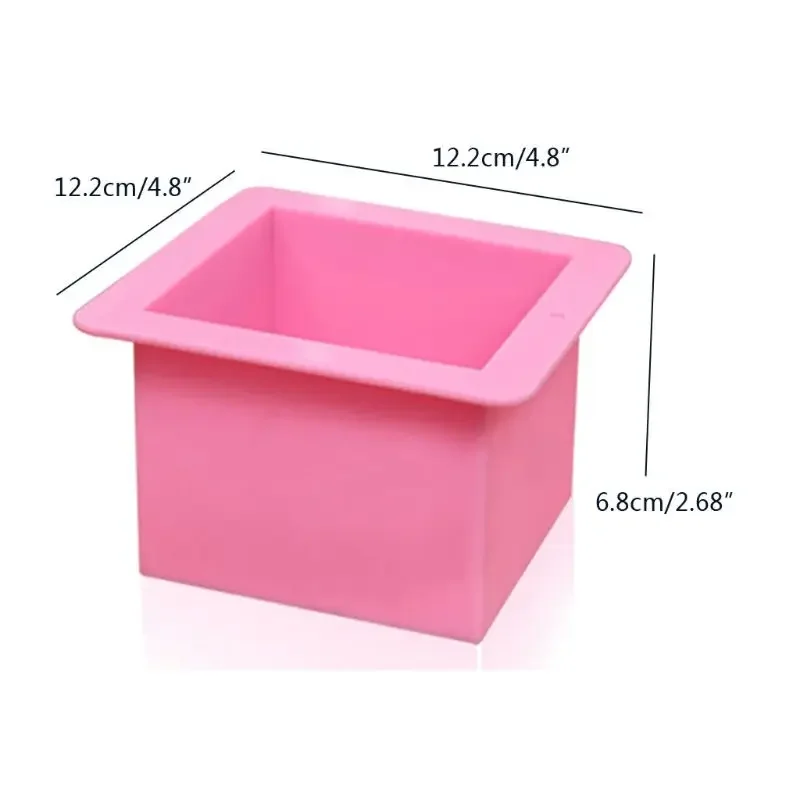 12cm/5" Super Large Cube Square Silicone Mold Resin Casting Jewelry Making Tools
