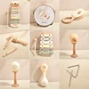 Musical Instruments Wooden Montessori Toys Xylophone, Rattle, Drum，Baby Music Enlightenment Educational Toys Kid Christmas Gift 1