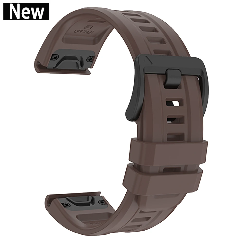Durable QuickFit Silicone Watch Strap - 26mm/22mm