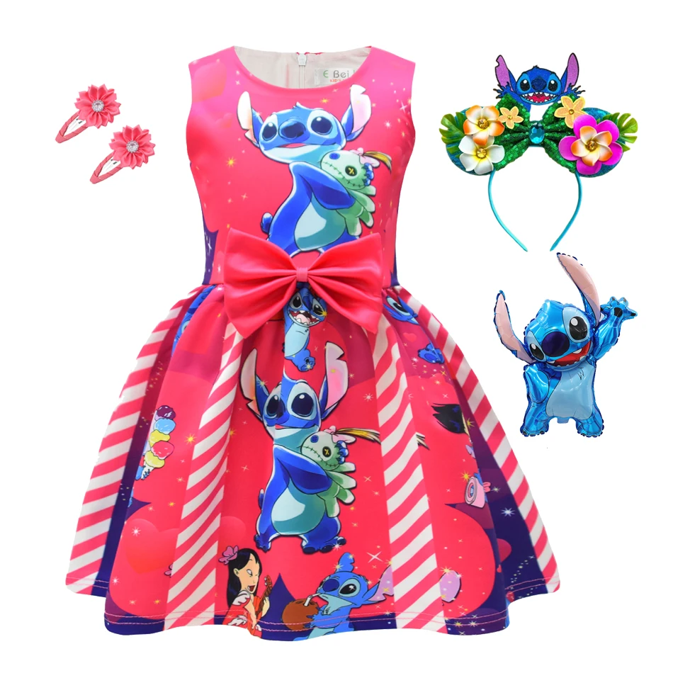 Kids Stitch Dress Costume - Lilo & Stitch 