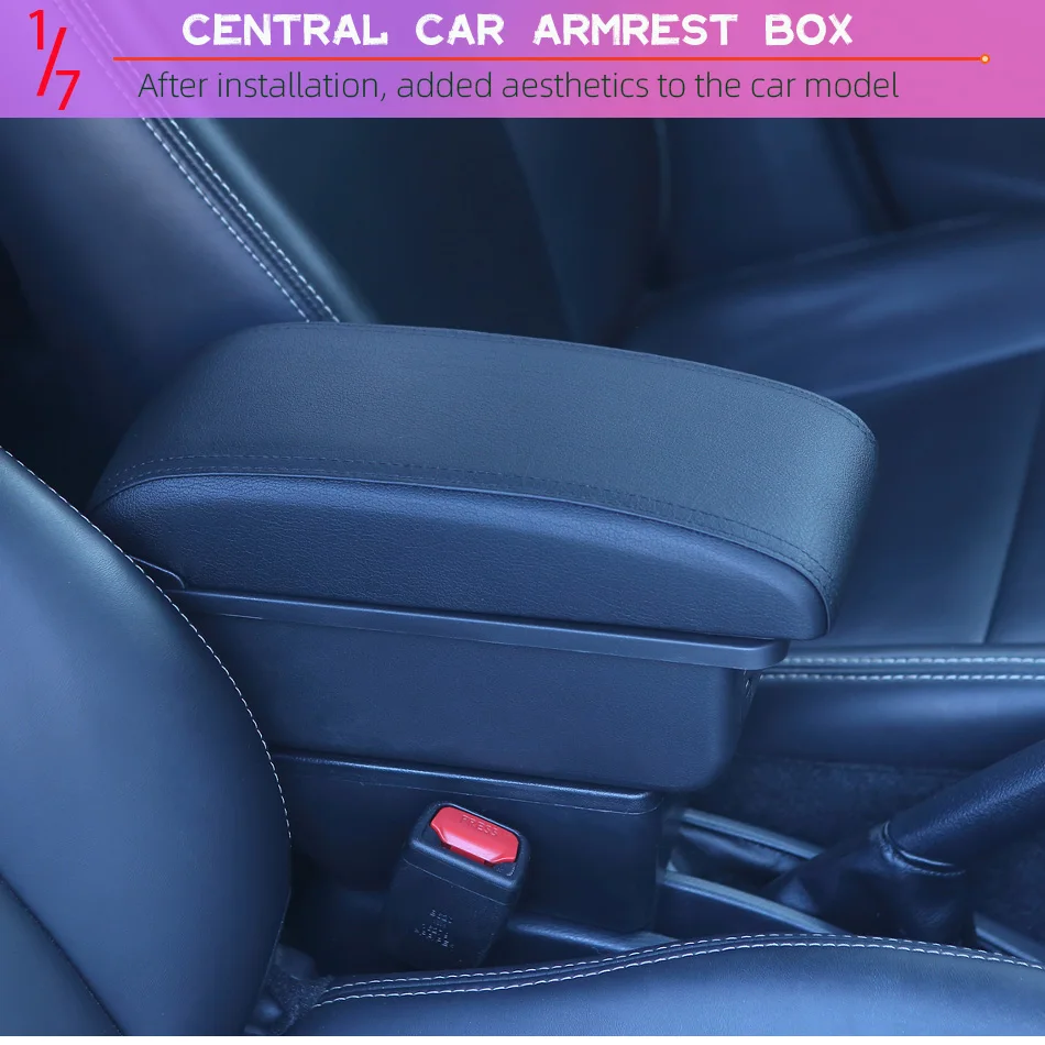 Für Fiat Grande Punto Armlehnenbox, für FIAT PUNTO Auto-Armlehnenbox, spezielle Nachrüstteile, Innenraum-Autozubehör – Detail 7