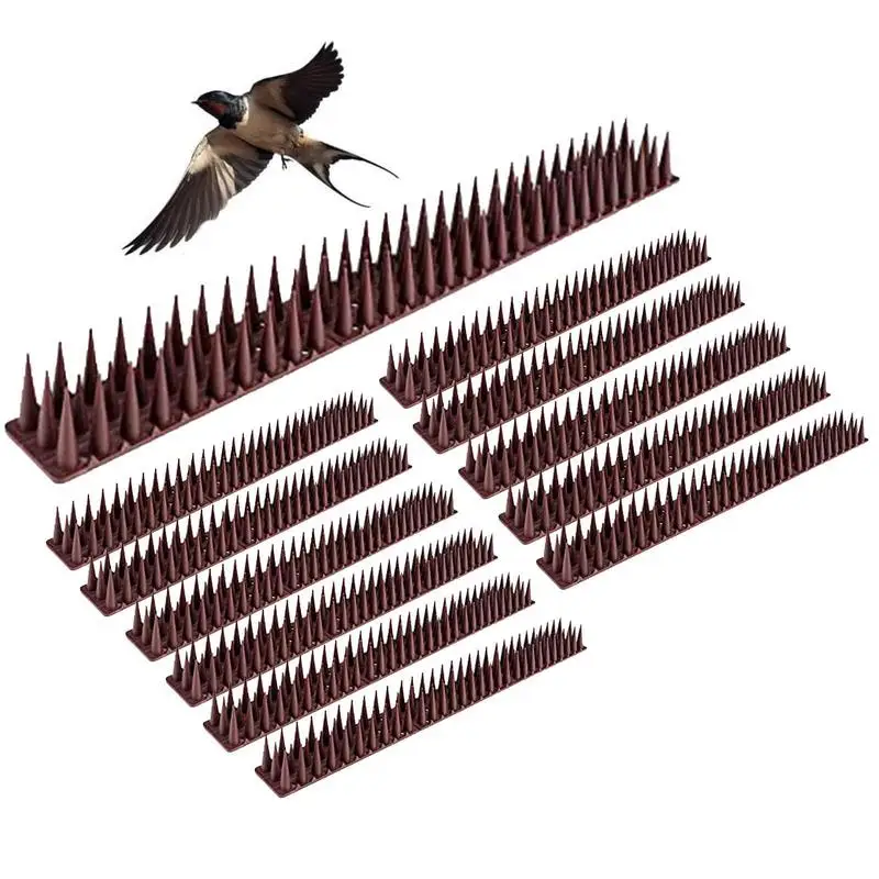 

Bird Spikes Flexible And Durable Anti Bird Spikes High Quality Bird And Pigeons Repellents For Fence Roof Mailbox And Window