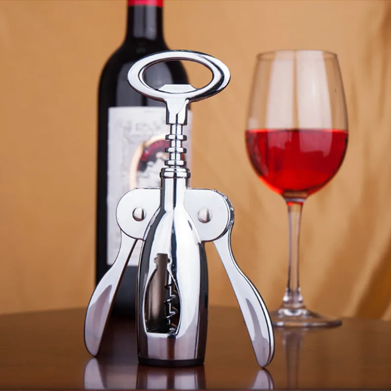 Multifunction Stainless Steel Wine Opener Bottle Stopper Corkscrew