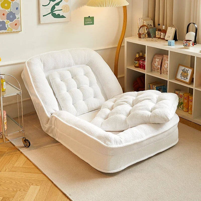 Lazy sofa reclining and sleeping single tatami bedroom small sofa folding sofa bed