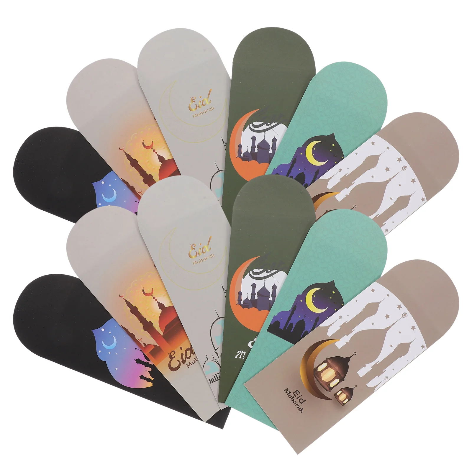 

36Pcs Eid Mubarak Cash Envelopes Gift Envelopes Paper Envelopes Ramadan Paper Cash Envelopes