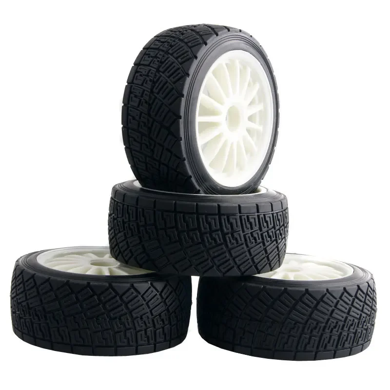 4 Pz 2.2 Pollici Cerchioni Mozzo E 80Mm Pneumatici Pneumatico Rc Car Part Rc Car 1/10 Fit 1:10 Hpi Wr8 Flux Rally 3.0 110697 94177