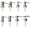 1pc Pump Head & Tube Stainless Steel Lotion Bottle Dispenser Soap Dispenser Press Head Bathroom Supplies For 25mm Bottle Mouth 1