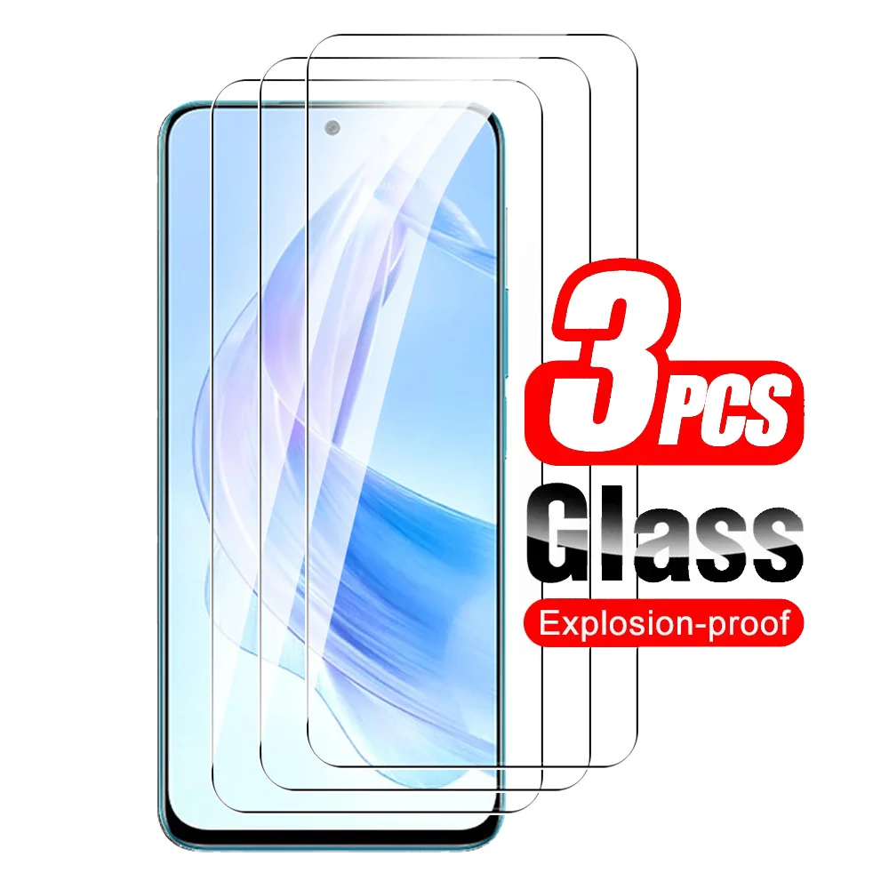 

Для Honor 90 Lite стекло 3 шт. закаленное стекло Защита для экрана на Honar Xonor 90 Lite 90Lite 5G 6,7 дюймов защитная пленка
