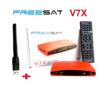 Приемник спутникового телевидения DVB-S2X/S2/S Full HD 1080P H.265 Приставка Цифровой приемник V7X Freesat — изображение 2