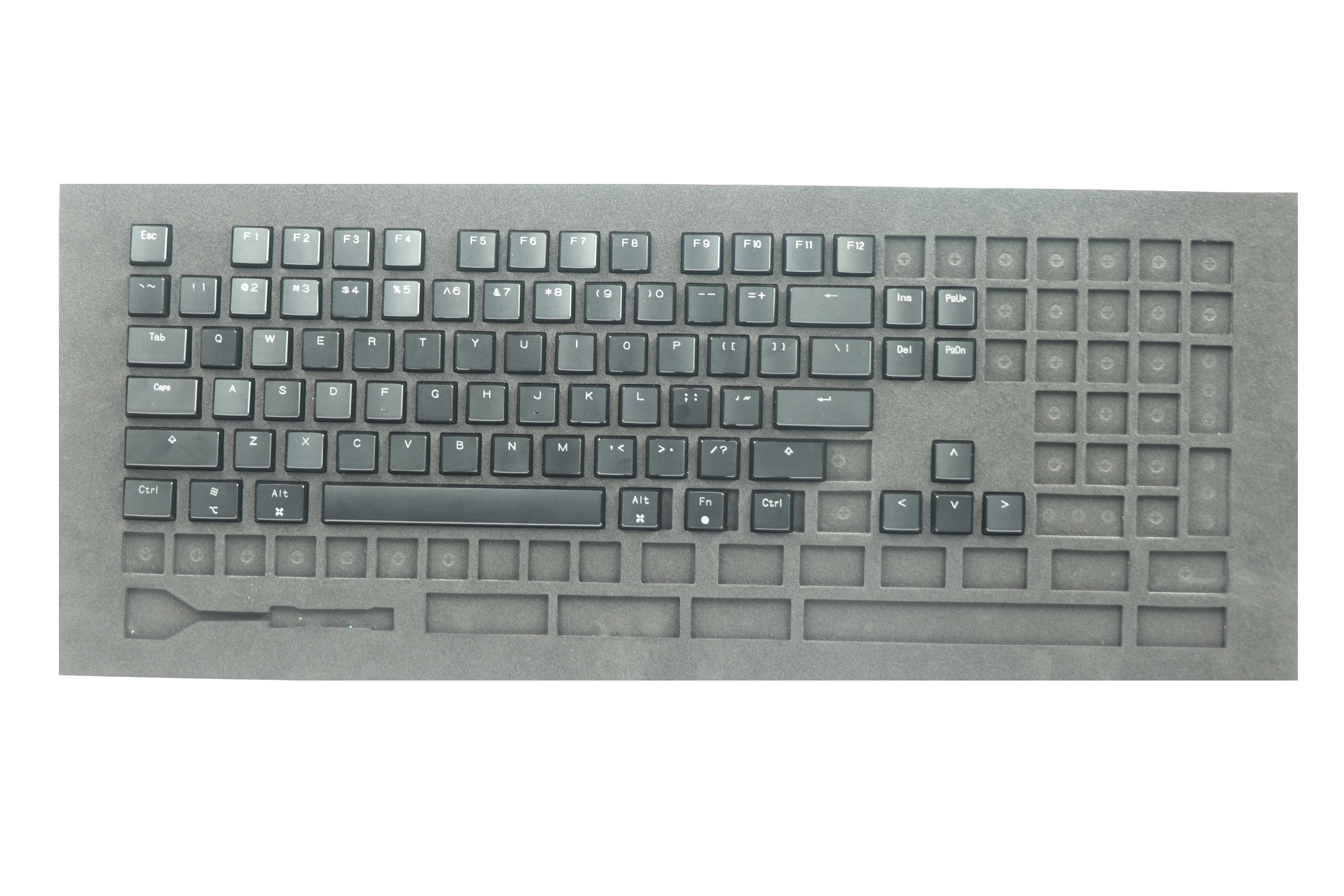 HiUM l keycaps キーキャップ HiUM Aluminum Alloy Low Axis Keycap Custom Metal HL Transparent