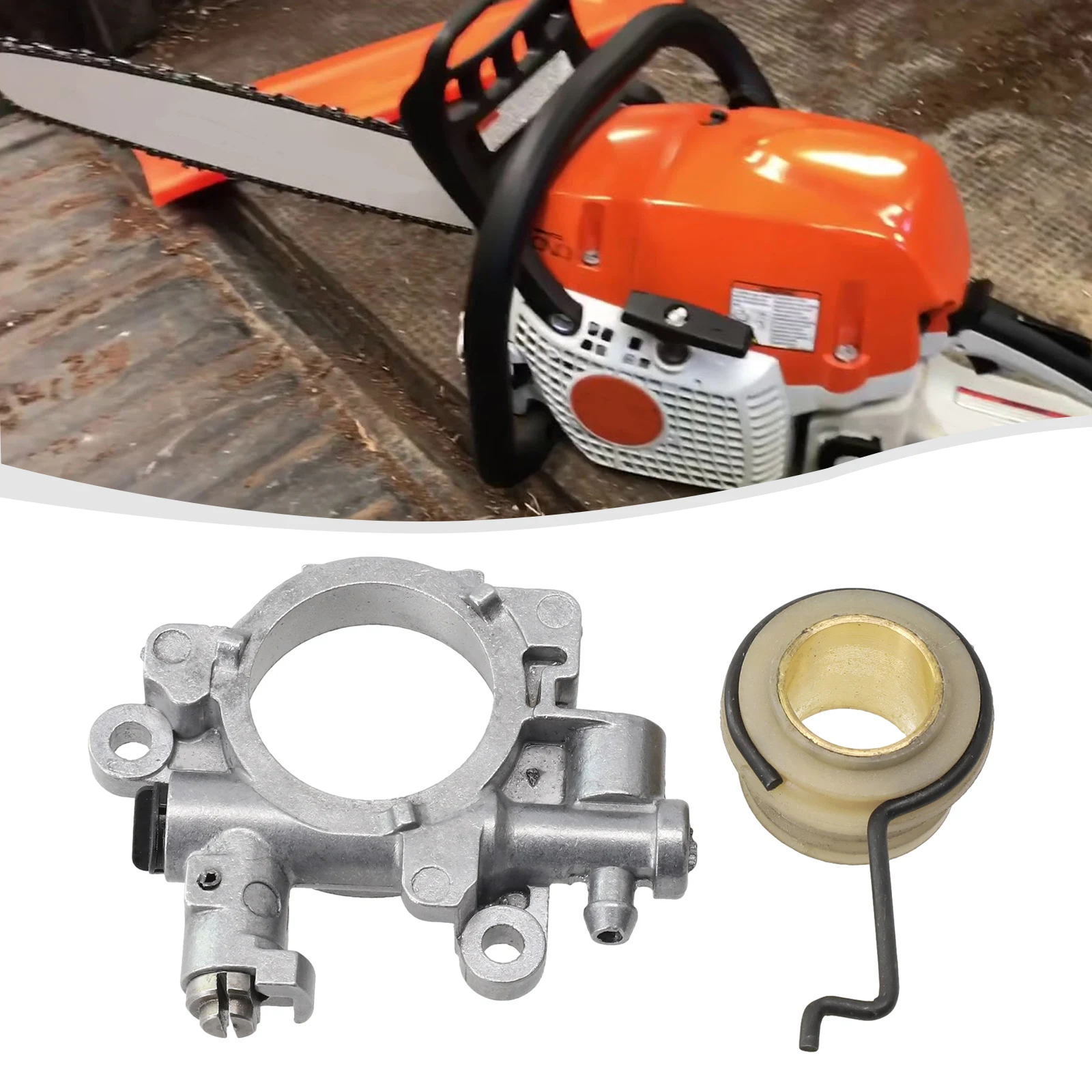 Description Picture 2 of itemChainsaw Oil Pump Worm Gear Kit For STIHL 029 MS290 MS311 MS391 Chainsaw Spare Parts Garden Tool Power Equipment