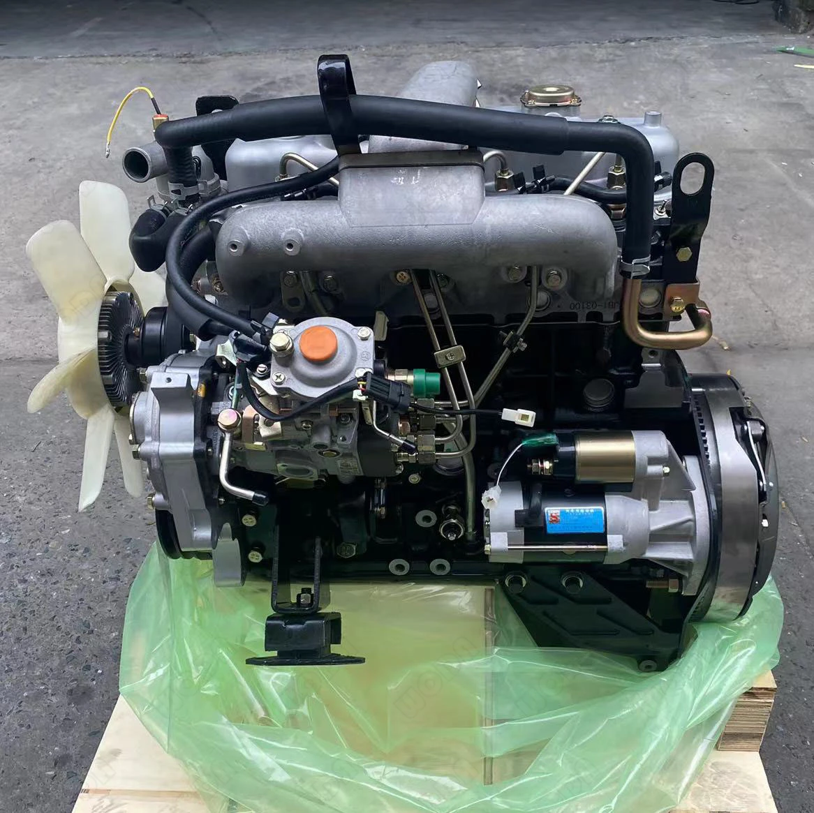 핫 브레이크인 테스트 통과 4JA1 4JB1 4JB1T 자동 디젤 엔진 어셈블리 일본차 이스즈용