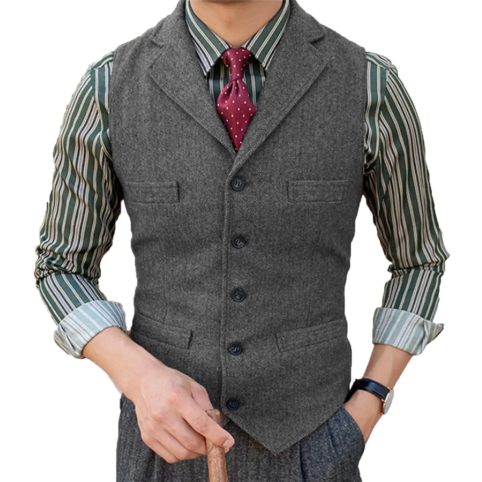 Gilet de costume pour hommes