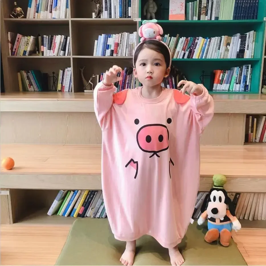 Children Onesies Pajamas Sleeping Bag New Kids Baby Girls Boys Stitch Jumpsuits Costume Long Sleeve Children Sleepwear
