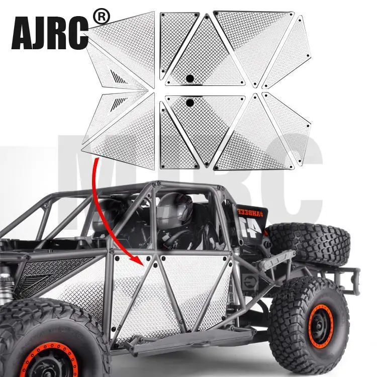 

1/7 неограниченная рама для пустынных гонщиков, боковая Защитная панель, металлическая защитная рама UDR, 85076-4