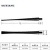 MuXiang 1pc Acrylic Tobacco mouthpiece for Tobacco briar pipe smoke pipe handwork Acrylic Stem Black stem long pipe mouthpiece 6