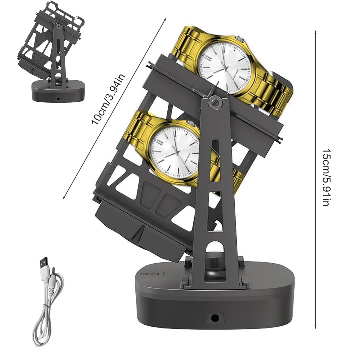 Automatic Watch Winder Self-Winding Device Watches Mechanical Rotomat Wind-Up Small Watch Shaker Mechanical Winding Device