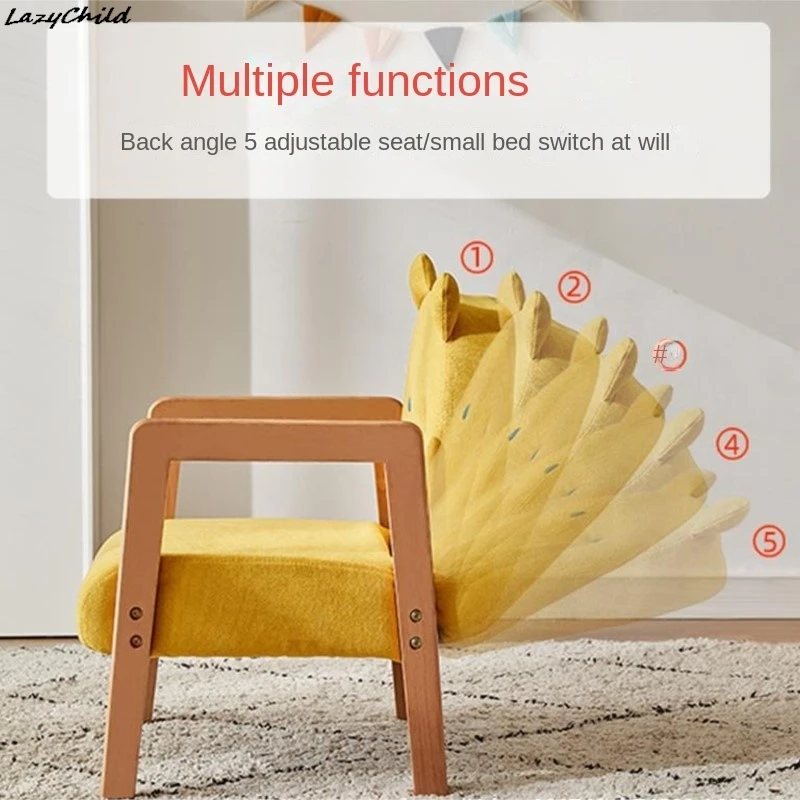 Lazychild Children Sofa Boy Cute Baby Sofa Chair Reading Corner Mini Stool Girl Reading Single Reclining Seat Silla News