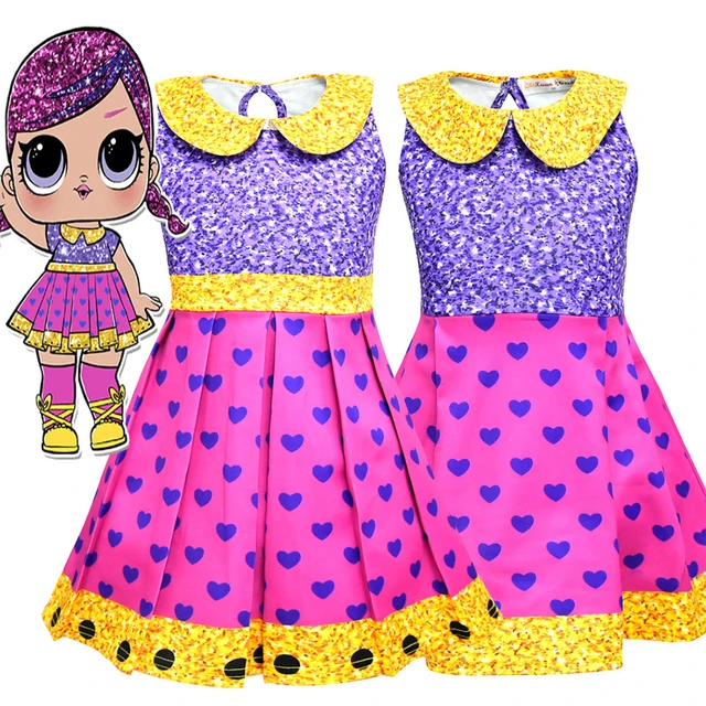 Disfraz de LOL Surprise para niños, vestido de Cosplay Fiesta infantil, vestidos sin mangas, ropa para adolescentes, ropa de vacaciones, Lol para niñas _ - AliExpress Mobile