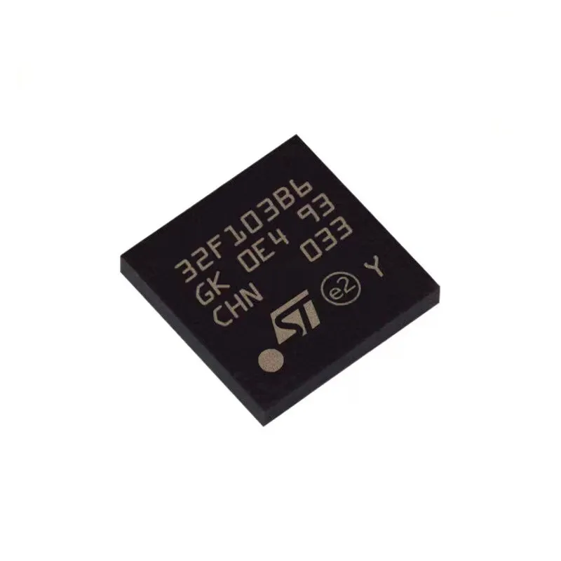 

Новый оригинальный STM32F103RBH6 трафаретная печать 32F103B6 BGA-64 32-бит Встроенный микроконтроллер чип
