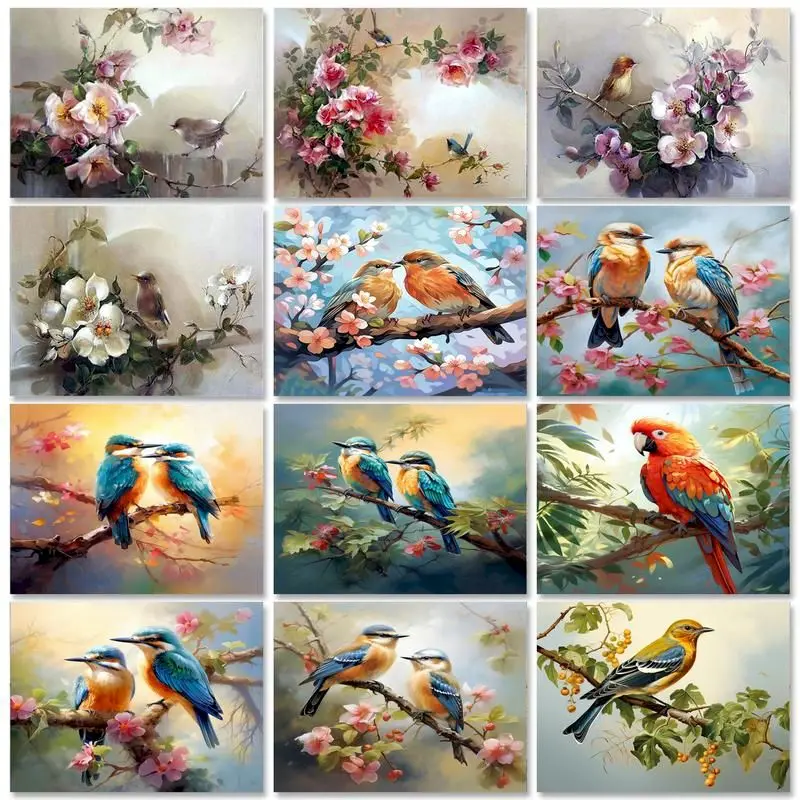Kit Peinture Par Numéros Adulte Panda 20x30 Cm Avec Cadre - Loisir Créatif Anti-stress - Cadeau DIY