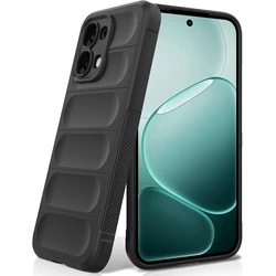Soft Skin Feel Flexible Silicone Protective Case - Shockproof Cover for OPPO A6t 5G (Black)