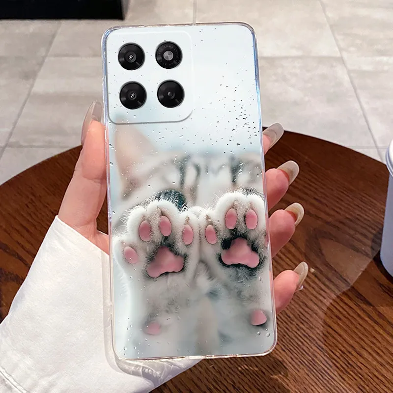 Luxury Cute Cool Soft Silicone Transparent Phone Case Back Cover