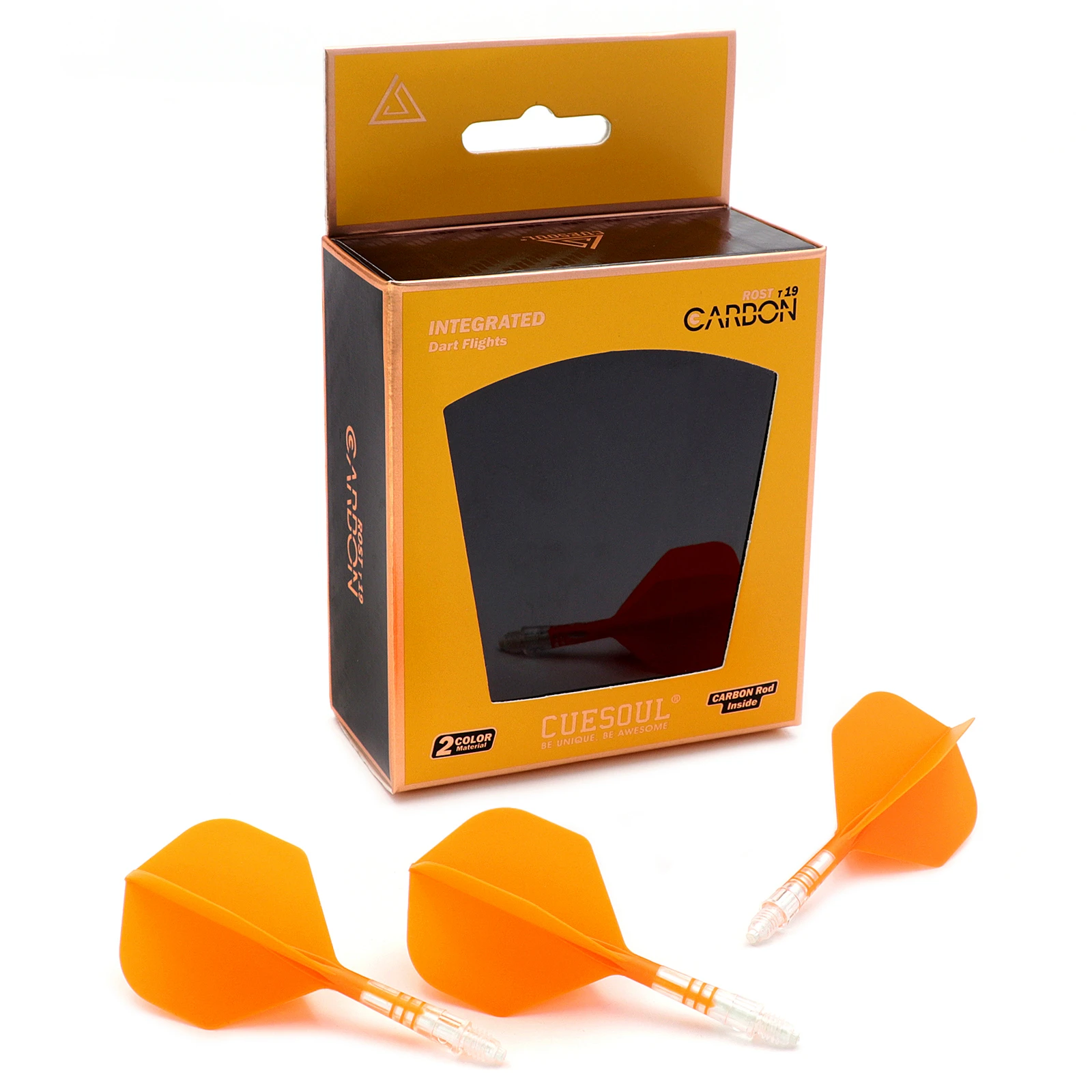 

CUESOUL ROST T19 Carbon Integrated Dart Shaft and Flight Standard Shape-24mm