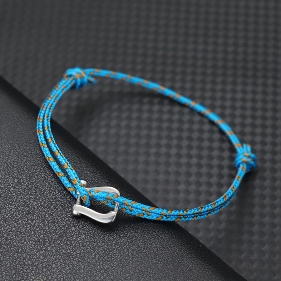 Neues glückliches rotes Schnur-Armband für Männer und Frauen, 4 Farben, 2 mm dünne Schnur, Freizeit, vielseitiges Zubehör, handgefertigter Paar-Schmuck, verstellbar – Detail 10