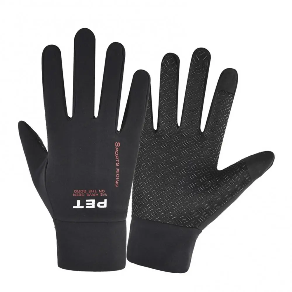 Professional Riding Gloves Equestrian Gloves Women Men Anti Slip Bike Full Finger Winter Sports Equipment