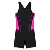 Open Back Print Baby Girl Swimsuit UV UPF50+ One Piece Kids Girls Swimwear for 6-16 Years Children Swimming Suit Beachwear 3