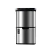 40L+40L Wholesale Large Capacity Automatic Intelligent Classification Stainless Steel Trash Cans Trash Can Compactor 2