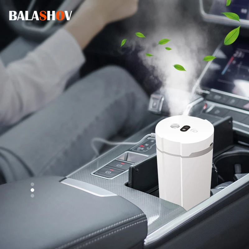 

Mini Air Humidifier 280ML Can Add Alcohol Disinfection Induction Automatic Sprayer Portable Intelligent Induction Spray Atomizer