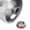 2L Beer Keg Mini Stainless Steel Beer Barrel with Spiral Lid for Home Brewing Accessory Beer Keg Brewing Accessory 3