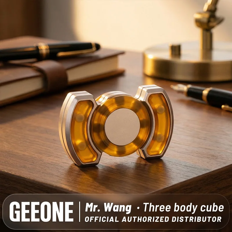 Mr. Wang Three Body Cube MultiFidget Spinner Haptic Coin Telegram