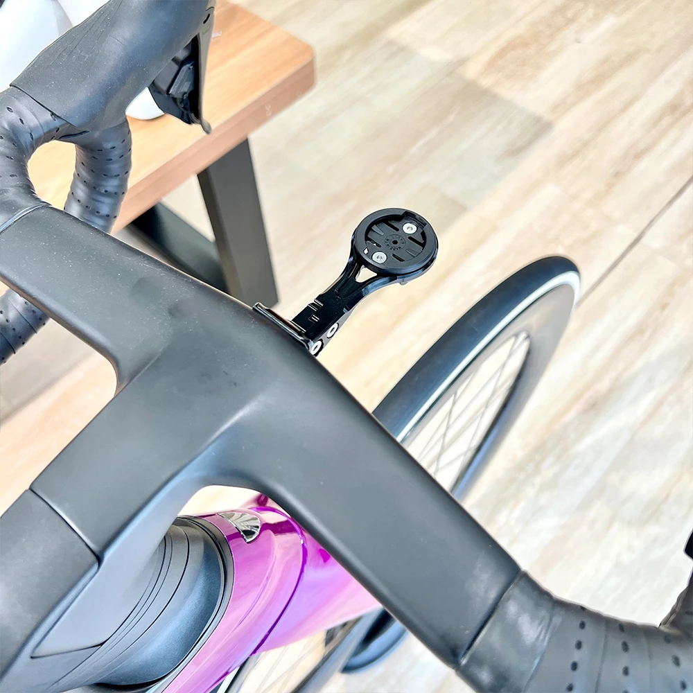 2023 Trek New Madone Integrated Handlebar Garmin Wahoo Bryton Stages Gopro Camera Headlight Combo Mount Holder Bracket Support
