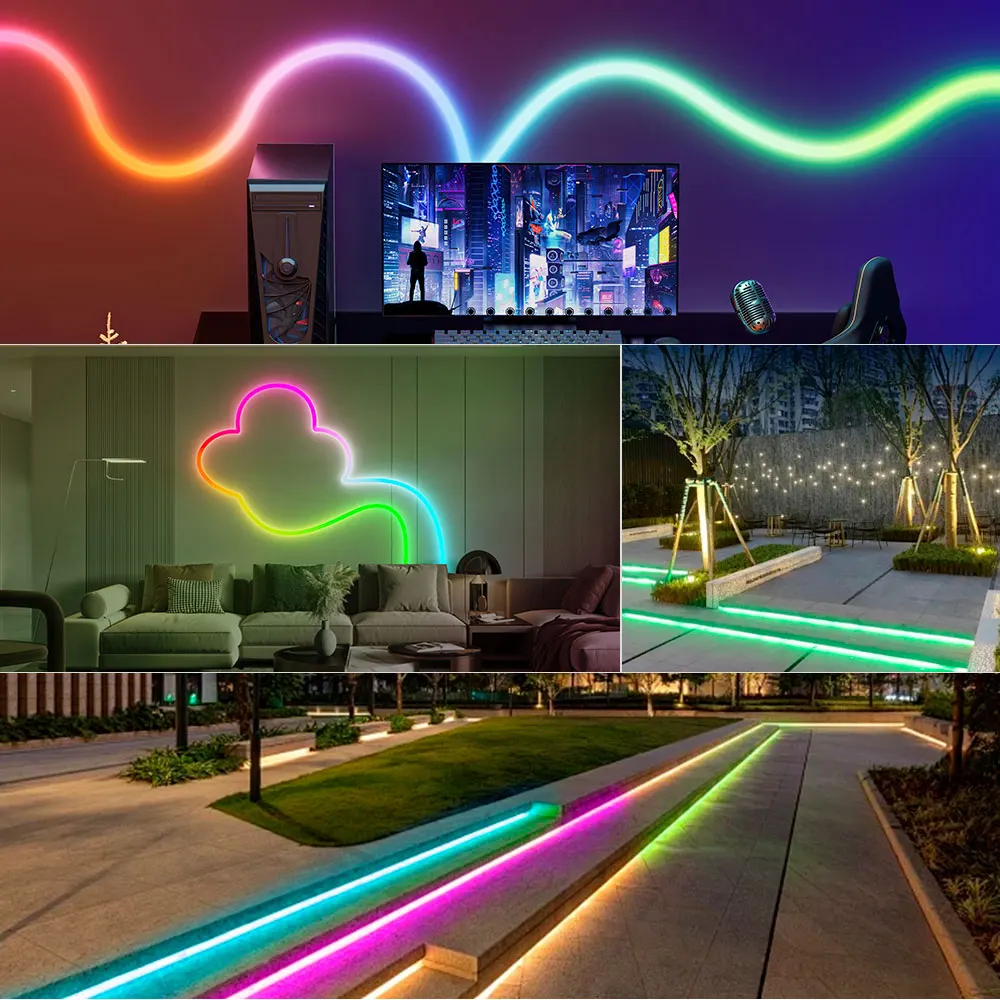 Striscia Led Rgb 12v 1000 Lumen Metro Rotolo 5 Metri - Foto 5