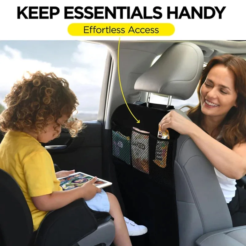 Copertura protettiva per schienale per seggiolino auto per bambini Bambini Baby Anti fango Sporco Coprisedile per auto Anti kick Mat Coprisedile Accessori per auto - Image 2
