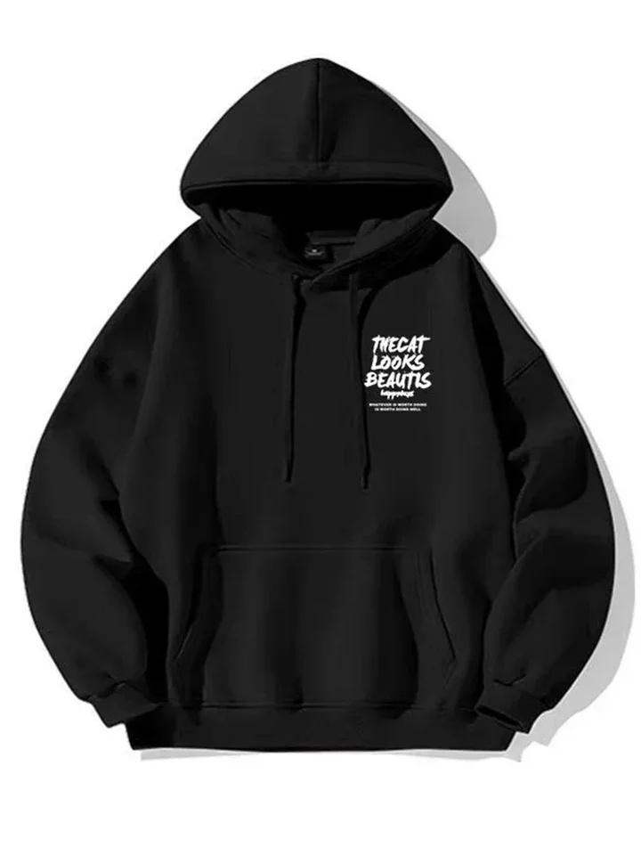 Men's Casual Hip Hop Streetwear Hoodie