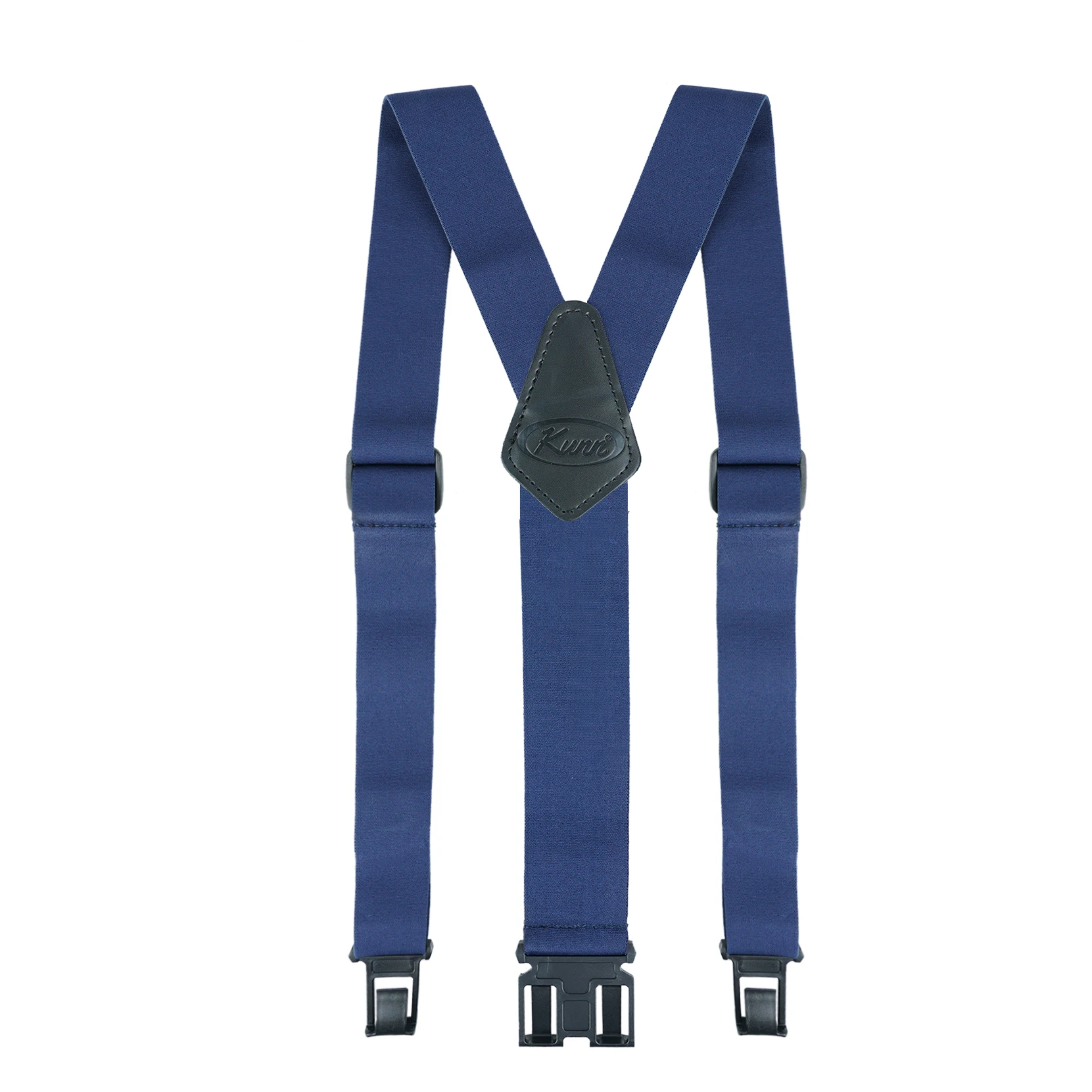 KUNN Bretelle da uomo con nastro da 5 cm, con bretelle