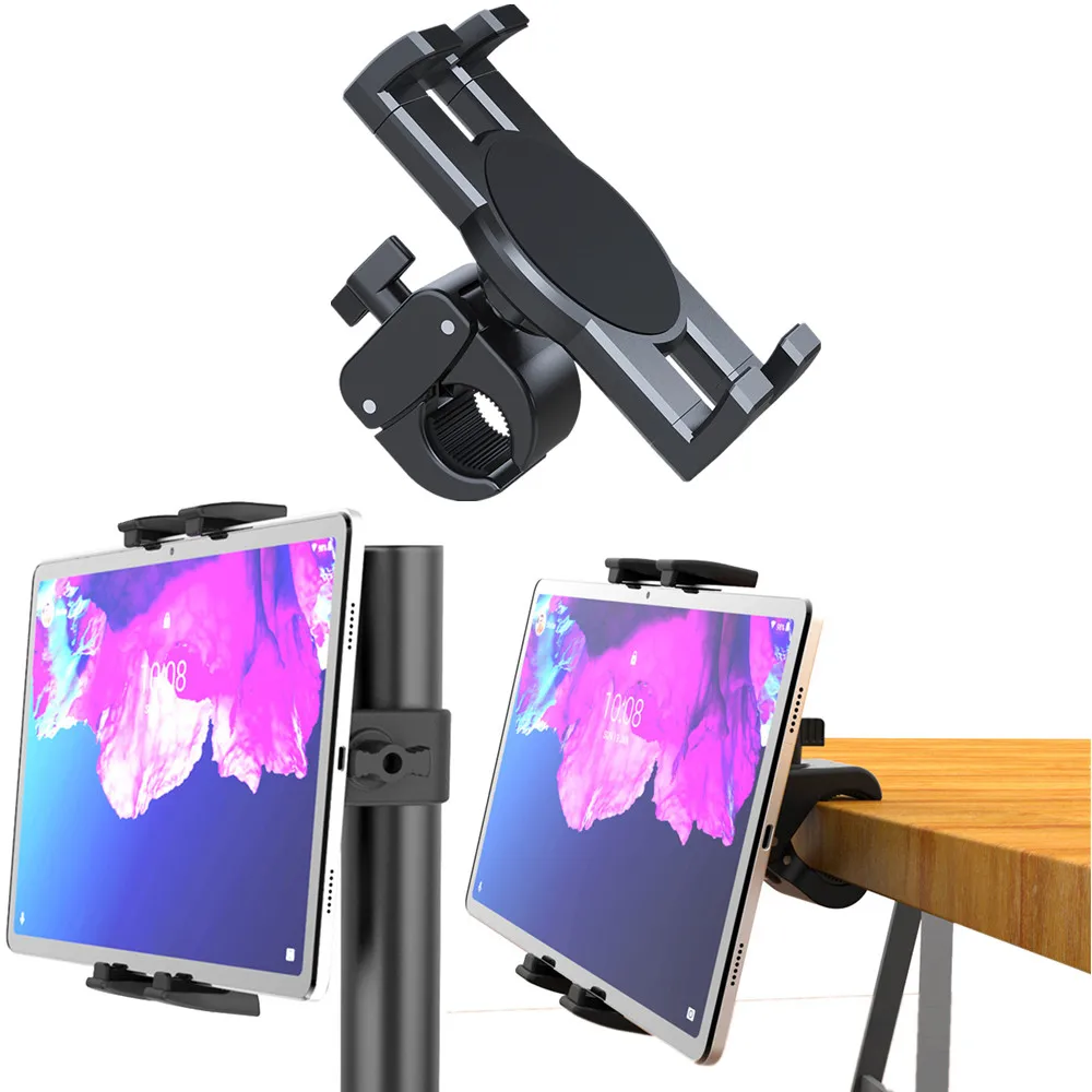 Motocicleta Guiador Tablet Braçadeira Mount Bicicleta e Suporte do Telefone Scooter Ipad 129 s8 s7 fe Além Disso Stand 47 a 13