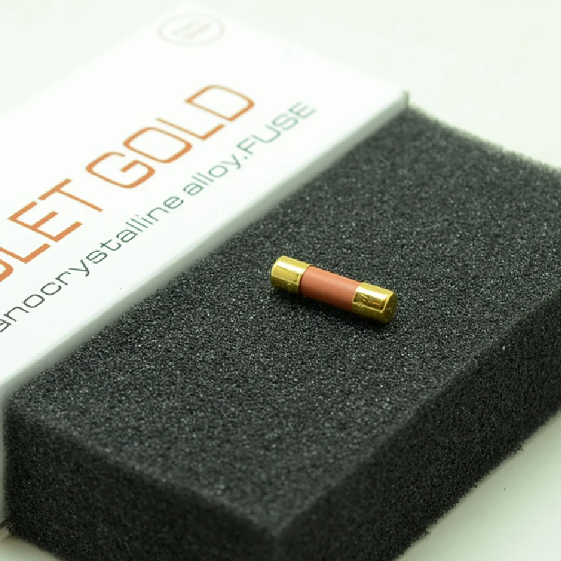 

CREATE AUDIO Nano-eutectic Alloy Ultra-high Polymer Audiophile Fuse VioletGold Red Gold Version Fuse