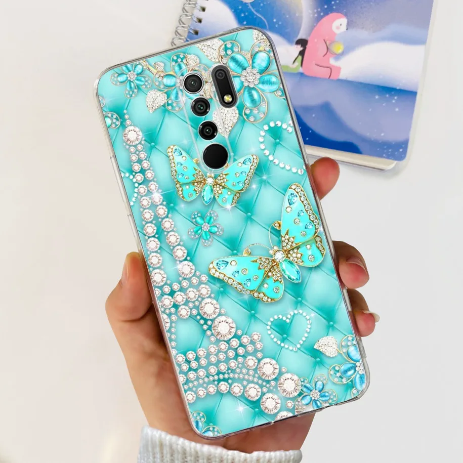 Cute Cartoon Astronaut Soft Silicone Phone Case Cover