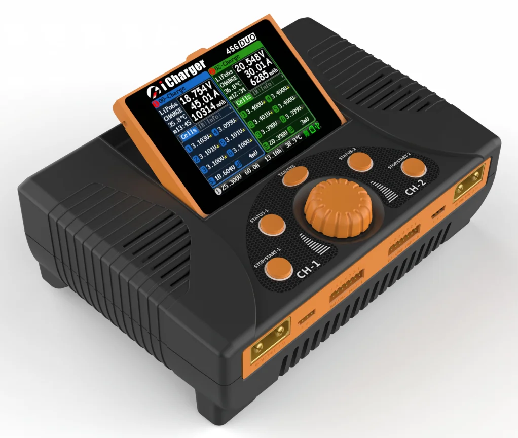 iCharger DX6 DX8 456DUO 458DUO 4010DUO 多機能デュアル充電器