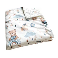 Baby sleeping blanket  2 layers 3D Children's Doudou Quilt Kindergarten Baby Blanket Bedding 1