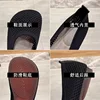 Big Size 42 Women Flats Knitted Breathable Sneakers Ladies Soft Bottom Ballet Loafers Casual Slip on Boat Shoe for Woman 5