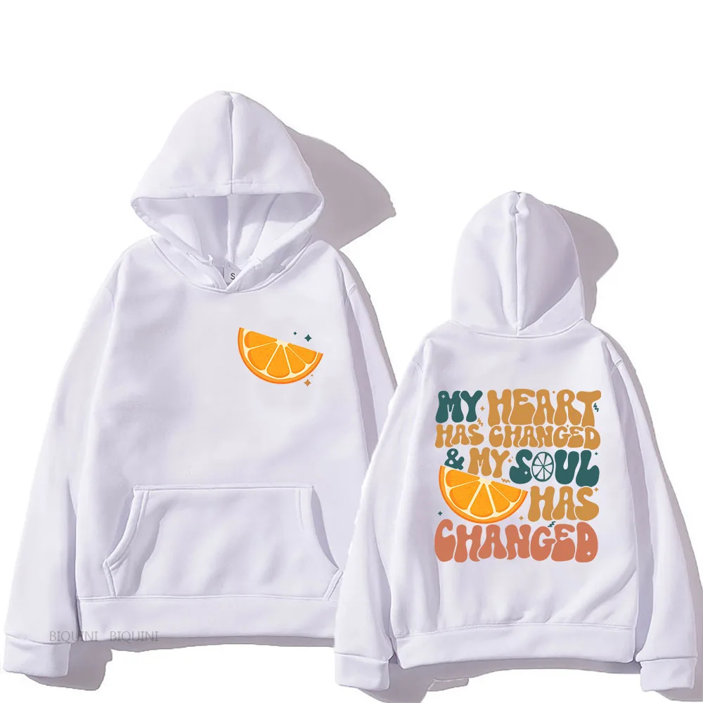 

Noahh Kahann Stick Season Korean Style Sweatshirts Orange Print Graphic Hoodie Men/Women Casual Fashion Clothes Fleece Pullovers